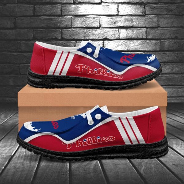 Tubopro Philadelphia Phillies Hey Dude Shoes For Men And Women - Image 6