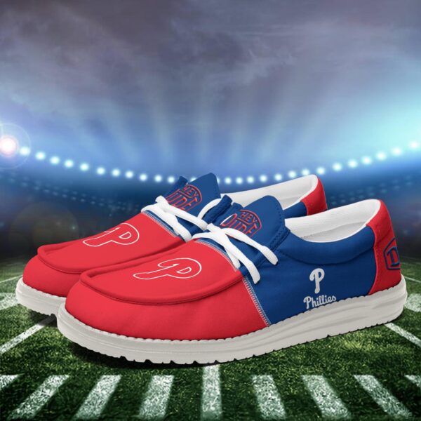 Tubopro Philadelphia Phillies Personalized Hey Dude Shoes For Men And Women - Image 4