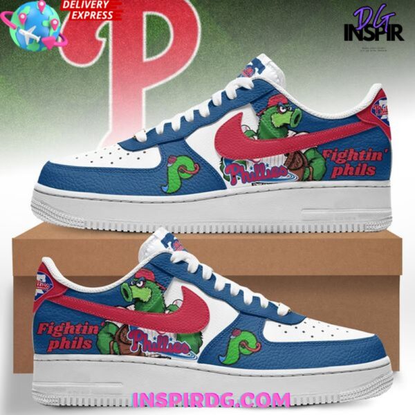 Tubopro Phillie Phanatic Fightin Phils Air Low-Top Sneakers Shoes For Men And Women