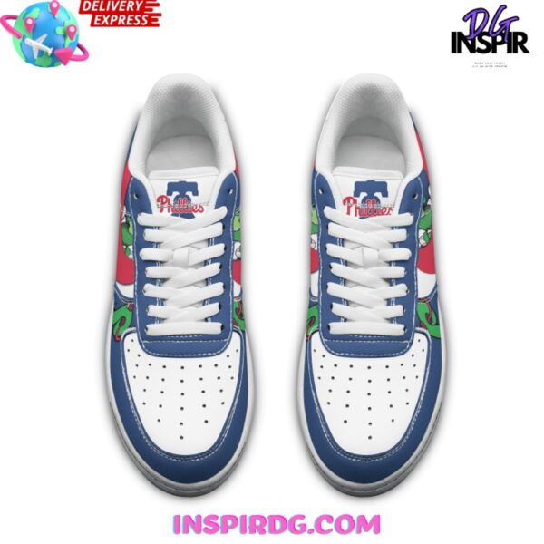 Tubopro Phillie Phanatic Fightin Phils Air Low-Top Sneakers Shoes For Men And Women - Image 2