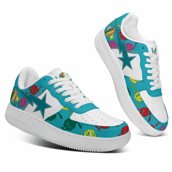 Tubopro Phish Air Low-Top Sneakers Shoes For Men And Women - Image 2