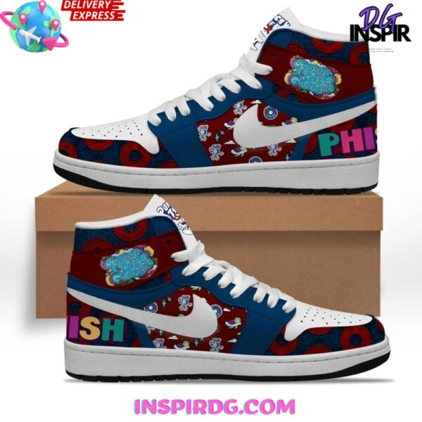 Tubopro Phish AJ1 High Sneakers Shoes For Men And Women - Image 2