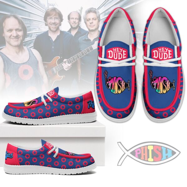 Tubopro Phish Personalized Hey Dude Shoes For Men And Women