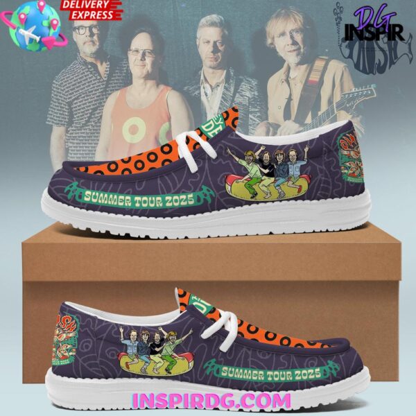 Tubopro Phish Personalized Hey Dude Shoes For Men And Women