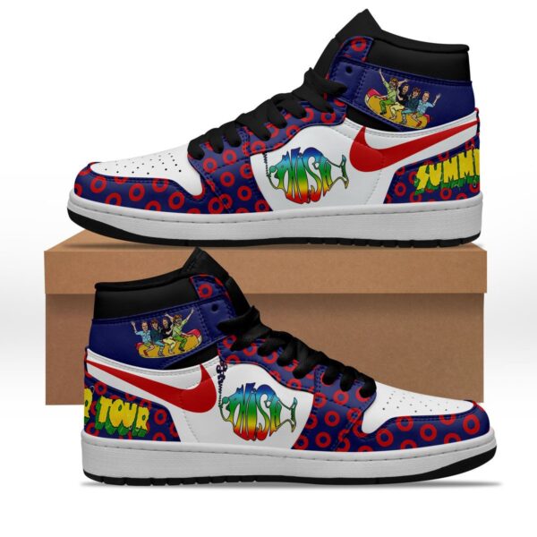 Tubopro Phish Summer Tour AJ1 High Sneakers Shoes For Men And Women