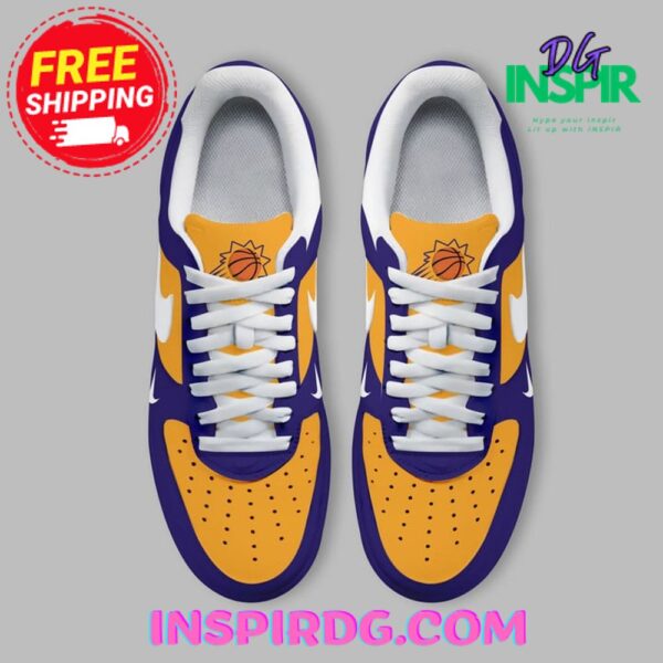 Tubopro Phoenix Suns Air Low-Top Sneakers Shoes For Men And Women - Image 3