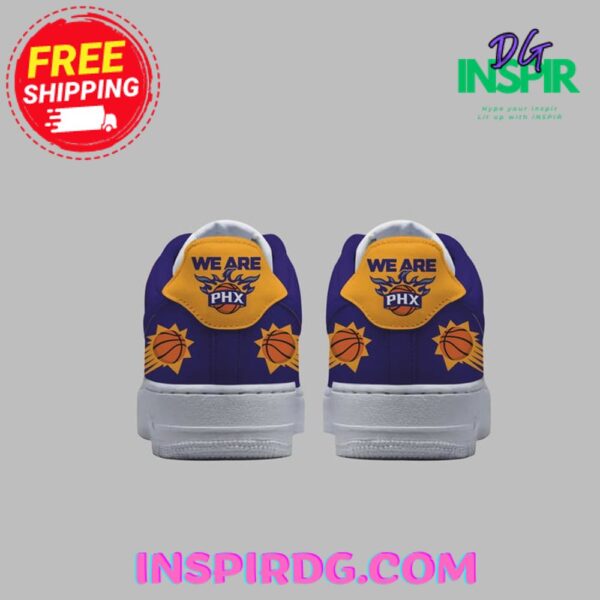 Tubopro Phoenix Suns Air Low-Top Sneakers Shoes For Men And Women - Image 2