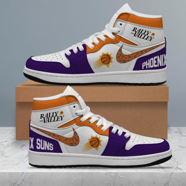 Tubopro Phoenix Suns AJ1 High Sneakers Shoes For Men And Women