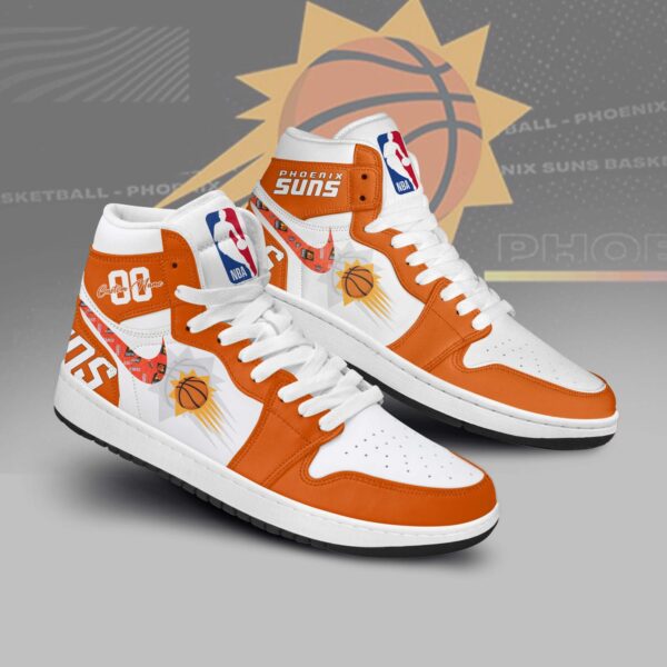 Tubopro Phoenix Suns AJ1 High Sneakers Shoes For Men And Women