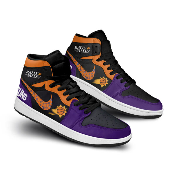 Tubopro Phoenix Suns AJ1 High Sneakers Shoes For Men And Women - Image 3