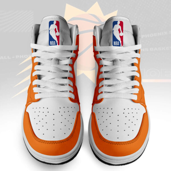 Tubopro Phoenix Suns AJ1 High Sneakers Shoes For Men And Women - Image 2