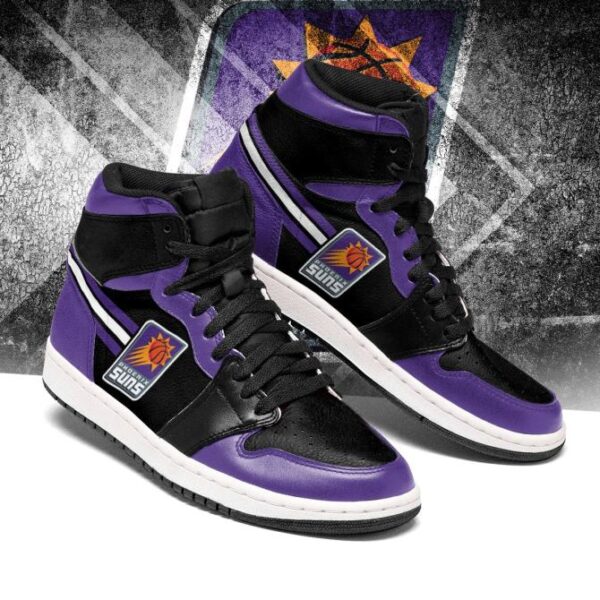 Tubopro Phoenix Suns NBA AJ1 High Sneakers Shoes For Men And Women - Image 2