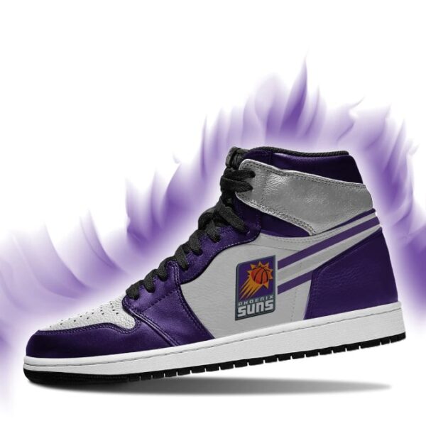 Tubopro Phoenix Suns NBA AJ1 High Sneakers Shoes For Men And Women - Image 3
