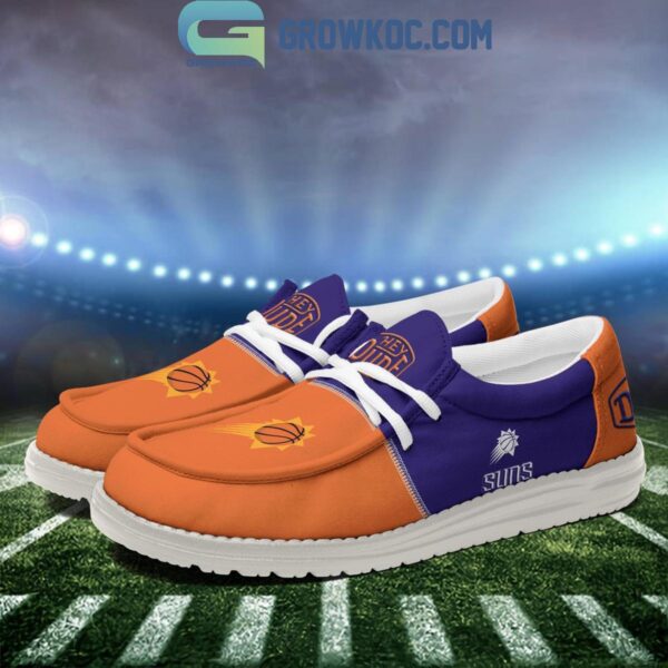 Tubopro Phoenix Suns Personalized Hey Dude Shoes For Men And Women - Image 4