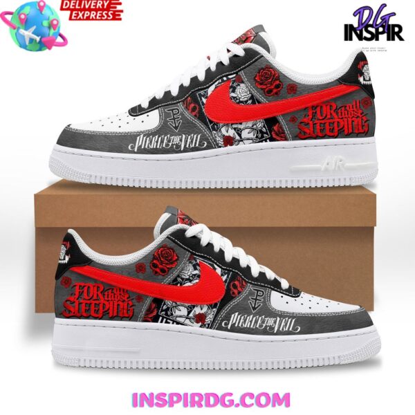 Tubopro Pierce The Veil Air Low-Top Sneakers Shoes For Men And Women - Image 2
