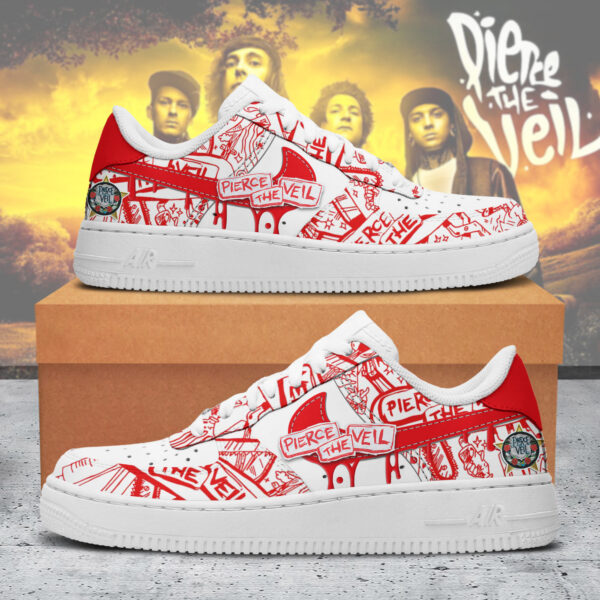 Tubopro Pierce The Veil Air Low-Top Sneakers Shoes For Men And Women