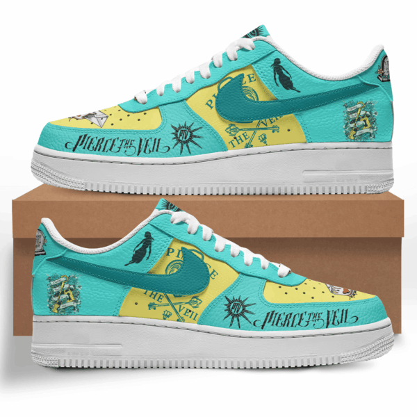 Tubopro Pierce The Veil Air Low-Top Sneakers Shoes For Men And Women - Image 4