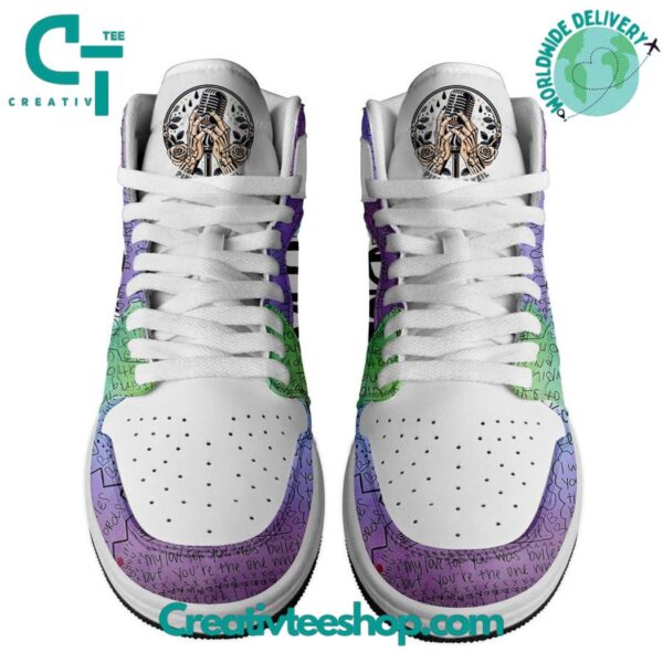 Tubopro Pierce The Veil AJ1 High Sneakers Shoes For Men And Women - Image 3