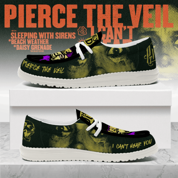 Tubopro Pierce the Veil Personalized Hey Dude Shoes For Men And Women
