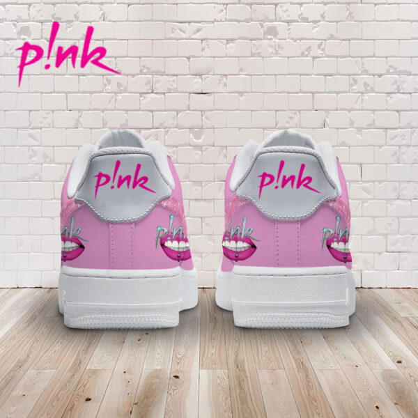Tubopro Pink Air Low-Top Sneakers Shoes For Men And Women - Image 3