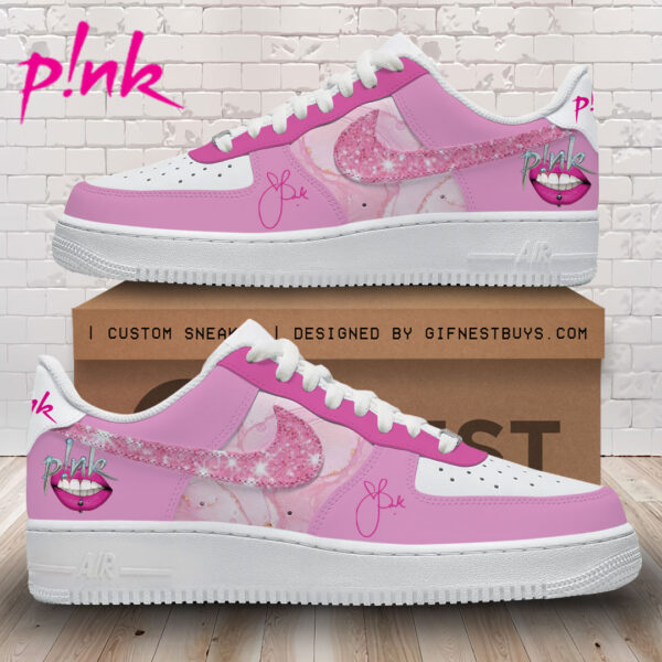 Tubopro Pink Air Low-Top Sneakers Shoes For Men And Women