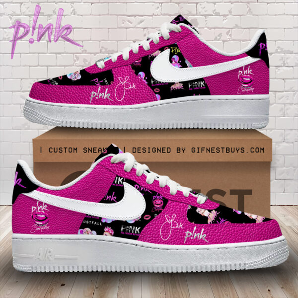 Tubopro Pink Air Low-Top Sneakers Shoes For Men And Women