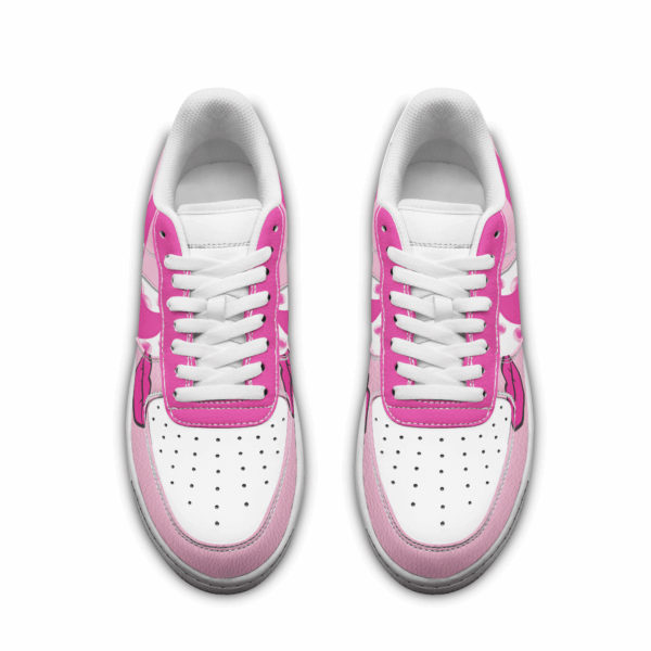 Tubopro Pink Air Low-Top Sneakers Shoes For Men And Women - Image 2