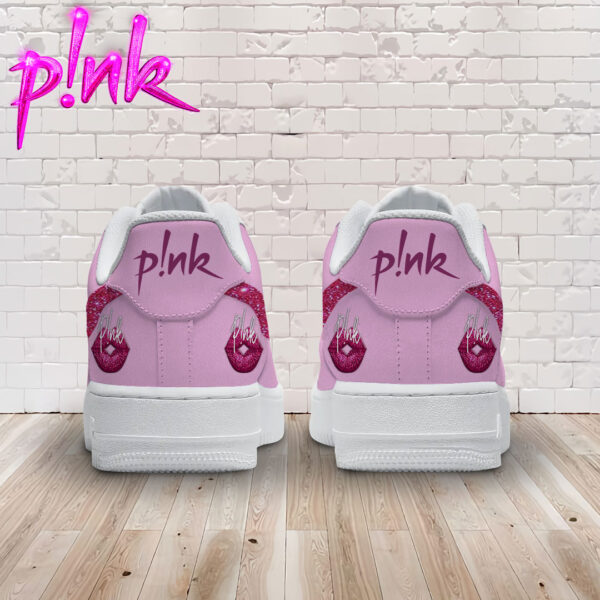 Tubopro Pink Air Low-Top Sneakers Shoes For Men And Women - Image 2