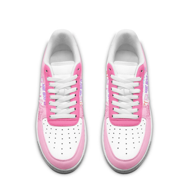 Tubopro Pink Air Low-Top Sneakers Shoes For Men And Women - Image 2