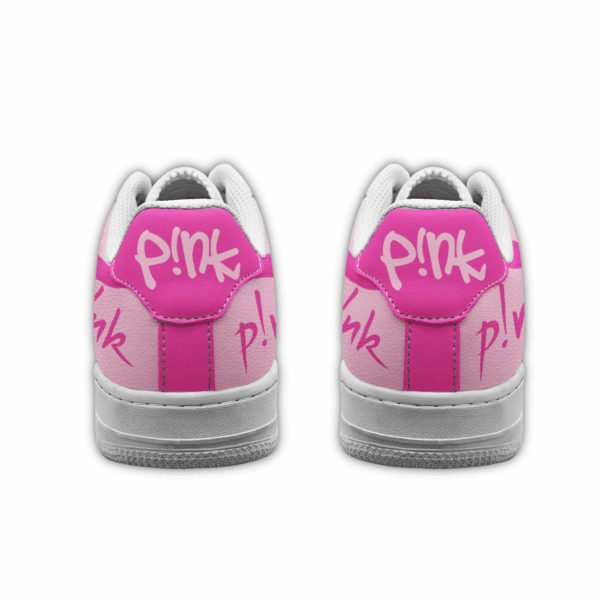Tubopro Pink Air Low-Top Sneakers Shoes For Men And Women - Image 3