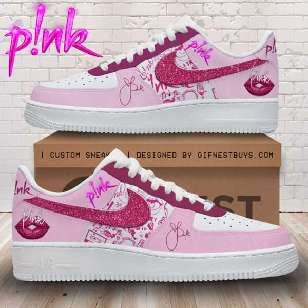 Tubopro Pink Air Low-Top Sneakers Shoes For Men And Women