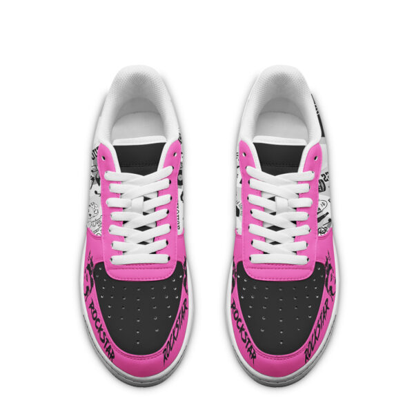Tubopro Pink Air Low-Top Sneakers Shoes For Men And Women - Image 3