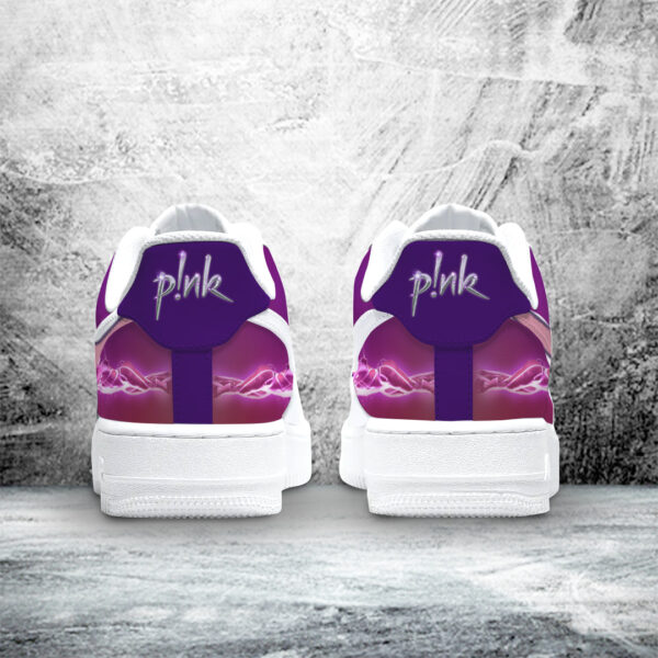 Tubopro Pink Air Low-Top Sneakers Shoes For Men And Women - Image 2