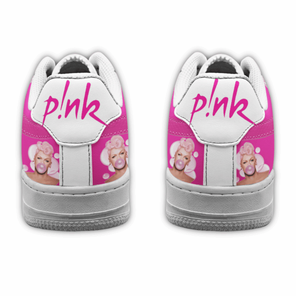 Tubopro Pink Air Low-Top Sneakers Shoes For Men And Women - Image 3
