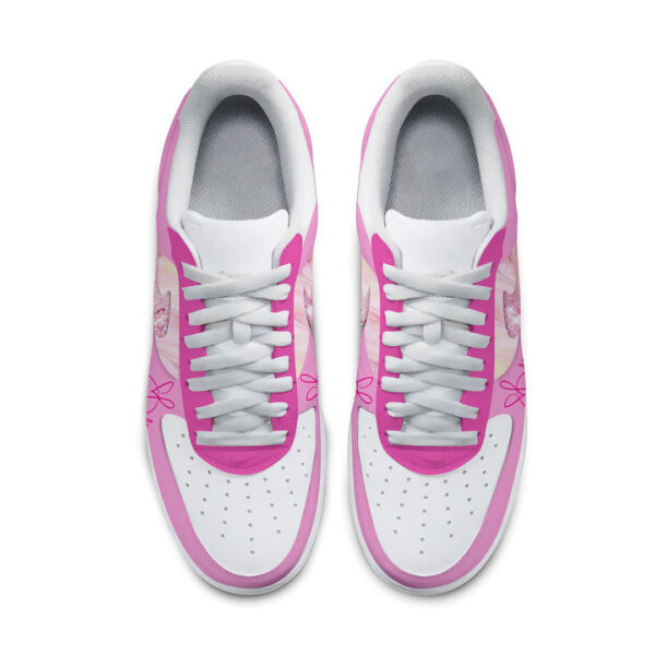 Tubopro Pink Air Low-Top Sneakers Shoes For Men And Women - Image 2