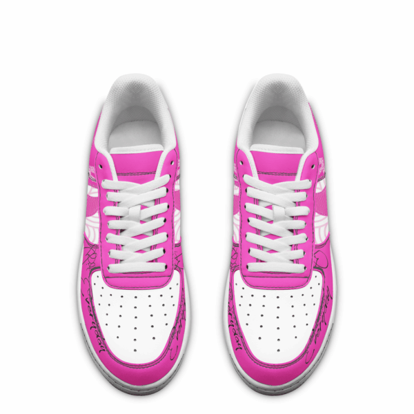Tubopro Pink Air Low-Top Sneakers Shoes For Men And Women - Image 2