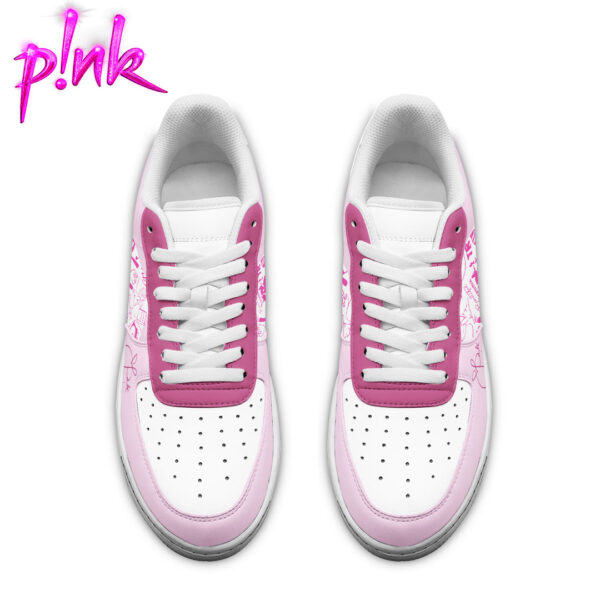 Tubopro Pink Air Low-Top Sneakers Shoes For Men And Women - Image 3