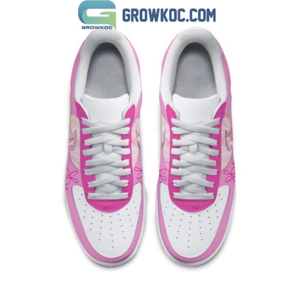Tubopro Pink Air Low-Top Sneakers Shoes For Men And Women - Image 3