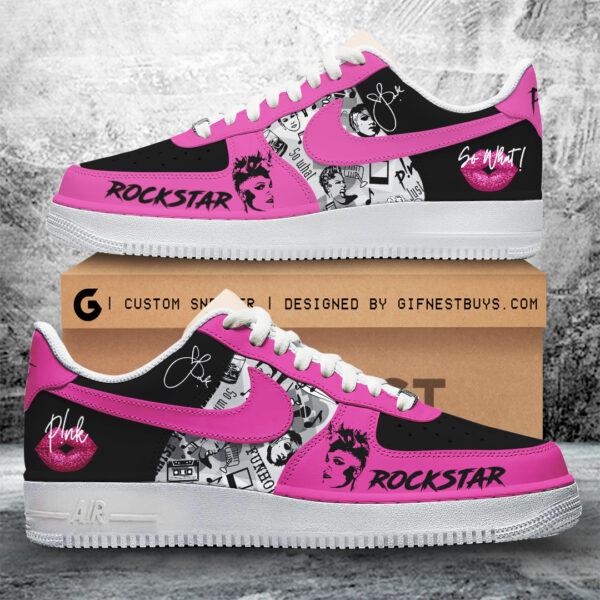 Tubopro Pink Air Low-Top Sneakers Shoes For Men And Women