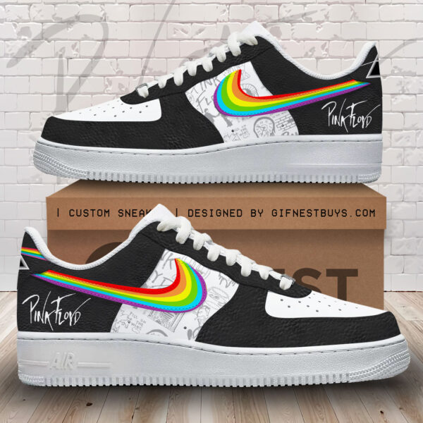 Tubopro Pink Floyd Air Low-Top Sneakers Shoes For Men And Women
