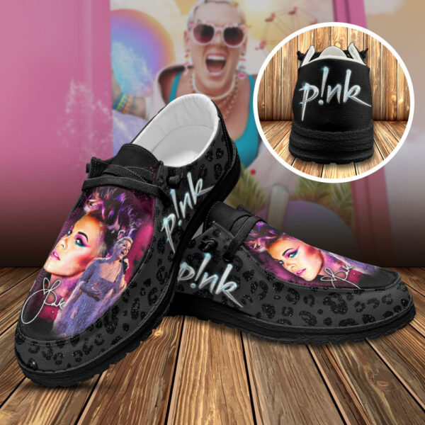 Tubopro Pink Personalized Hey Dude Shoes For Men And Women