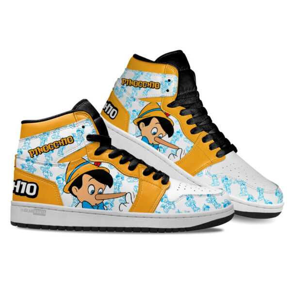 Tubopro Pinocchio AJ1 High Sneakers Shoes For Men And Women - Image 3