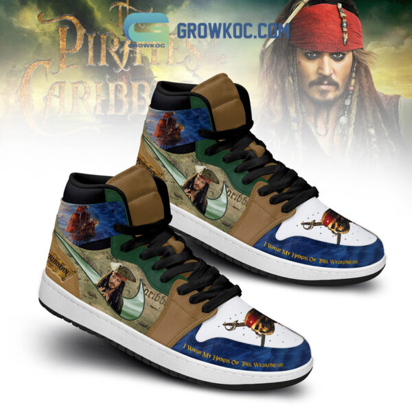 Tubopro Pirates of the Caribbean AJ1 High Sneakers Shoes For Men And Women