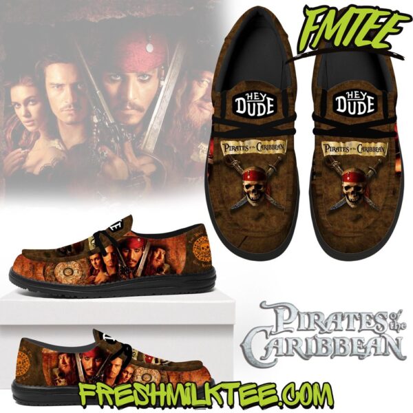 Tubopro Pirates of the Caribbean Personalized Hey Dude Shoes For Men And Women