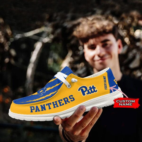 Tubopro Pittsburgh Panthers Hey Dude Shoes For Men And Women - Image 4