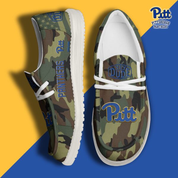 Tubopro Pittsburgh Panthers Personalized Hey Dude Shoes For Men And Women