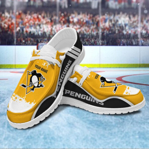 Tubopro Pittsburgh Penguins Hey Dude Shoes For Men And Women