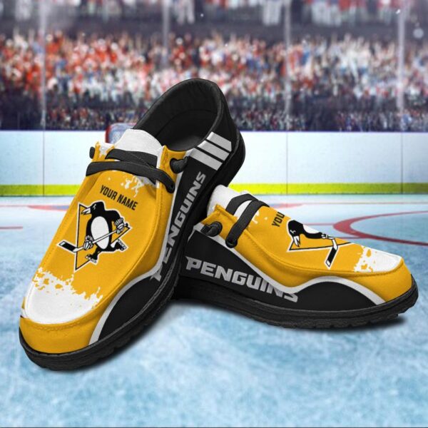 Tubopro Pittsburgh Penguins Hey Dude Shoes For Men And Women - Image 2