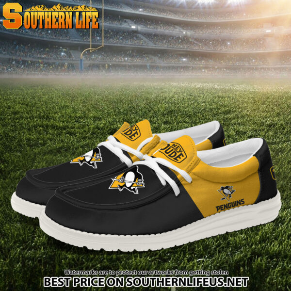 Tubopro Pittsburgh Penguins Personalized Hey Dude Shoes For Men And Women - Image 2