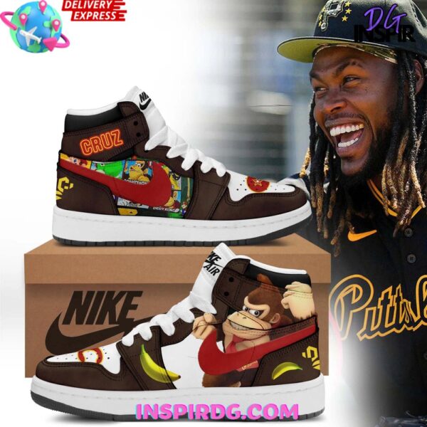 Tubopro Pittsburgh Pirates AJ1 High Sneakers Shoes For Men And Women